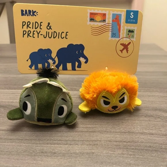 Bark Small Dog Plush Toys. - Picture 1 of 5